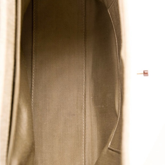 Chanel Vintage linen envelope flap bag - Picture 5 of 6